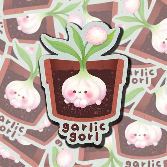 Garlic Gorl Sticker