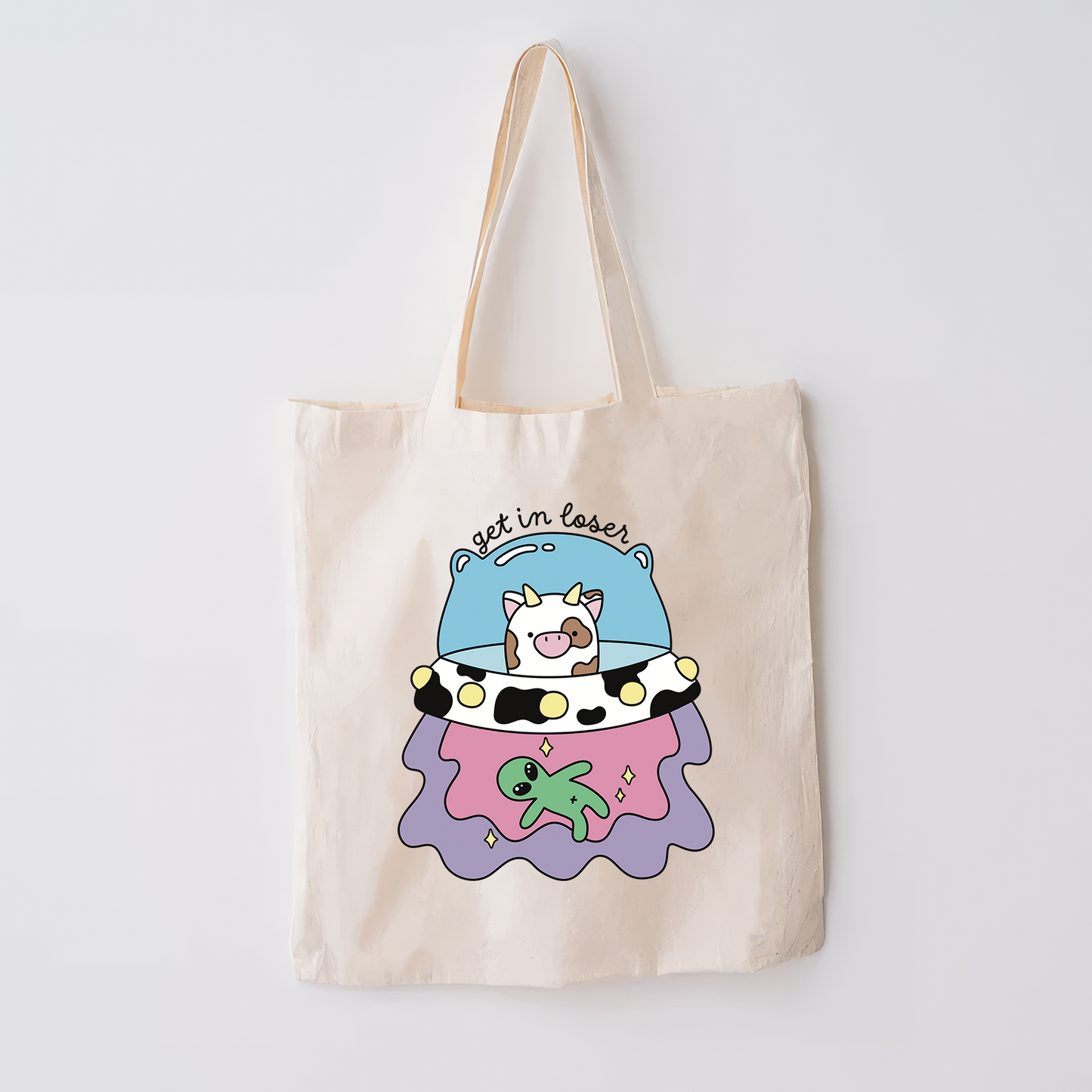 Get In Loser Tote Bag