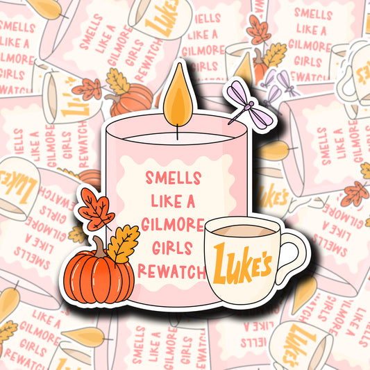 Gilmore Girls Rewatch Sticker