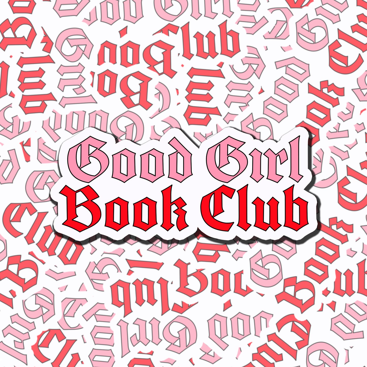 Good Girl Book Club Sticker