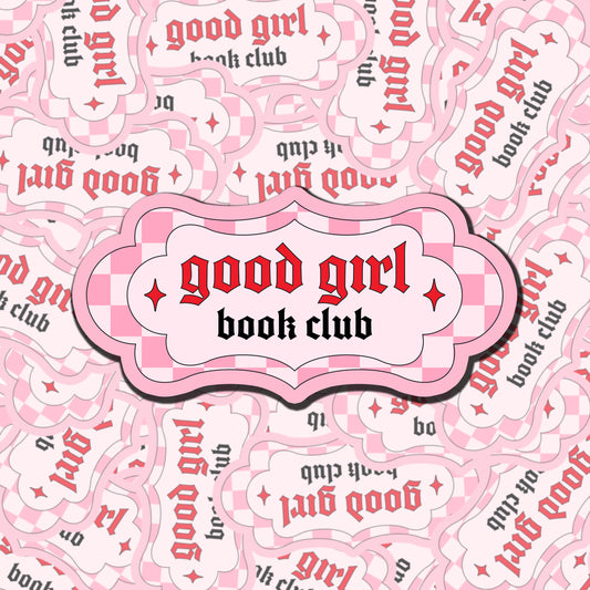 Good Girl Book Club Sticker