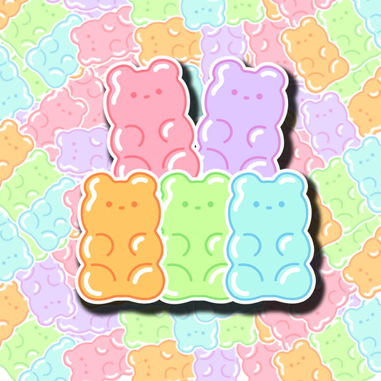 Gummy Bear Sticker Pack