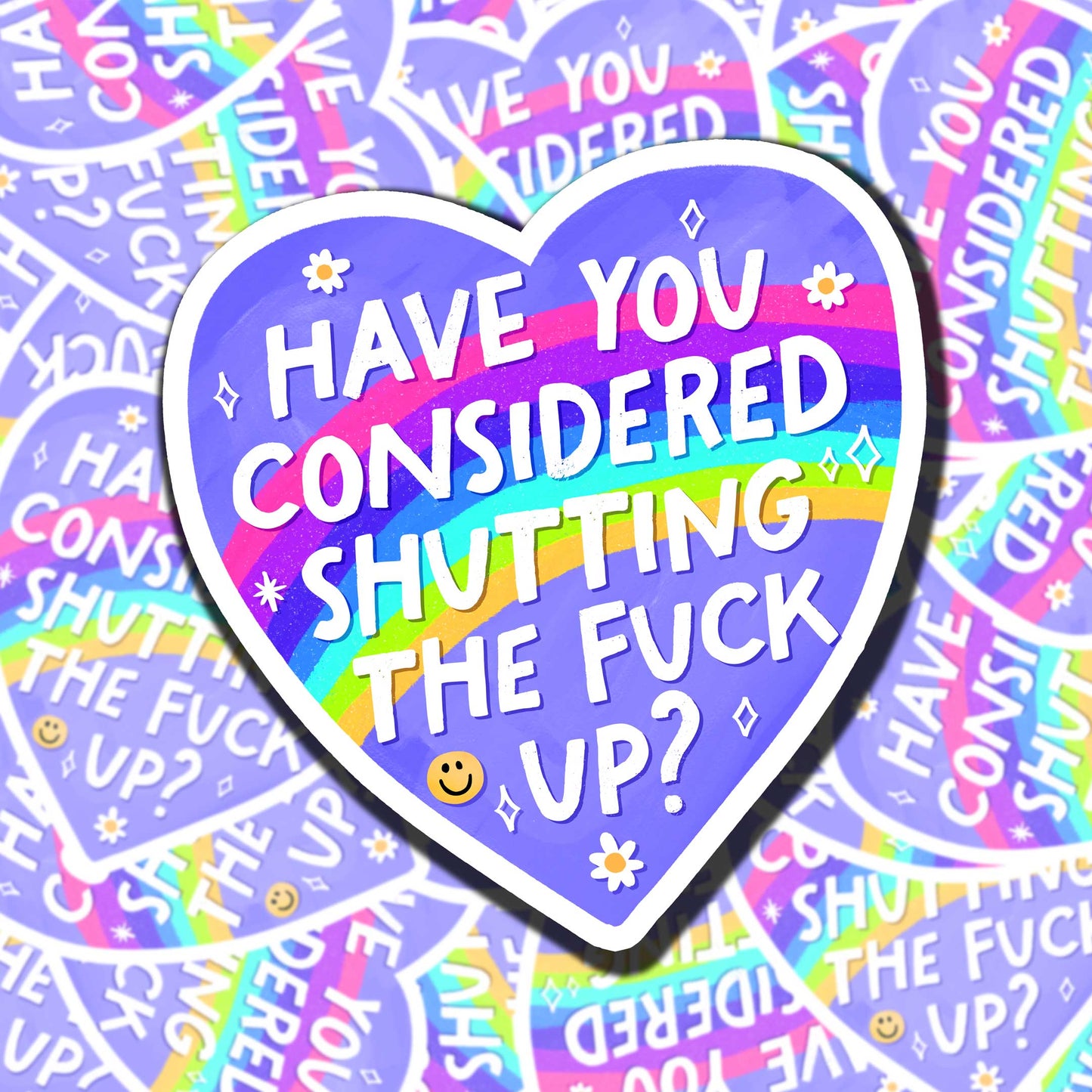 Have You Considered STFU Sticker