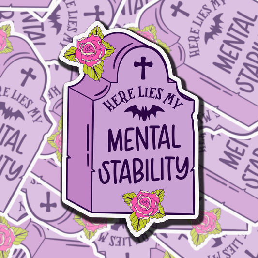 Mental Stability Sticker