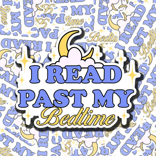 I Read Past My Bedtime Sticker