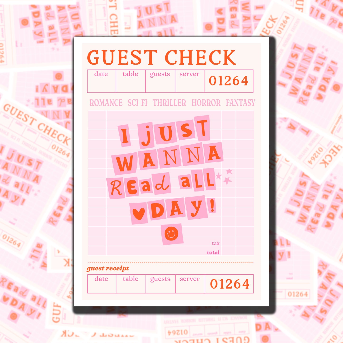 Read All Day Sticker