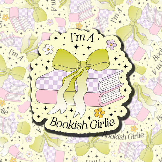 I'm a Bookish Girlie Sticker
