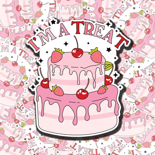 I'm A Treat Sticker
