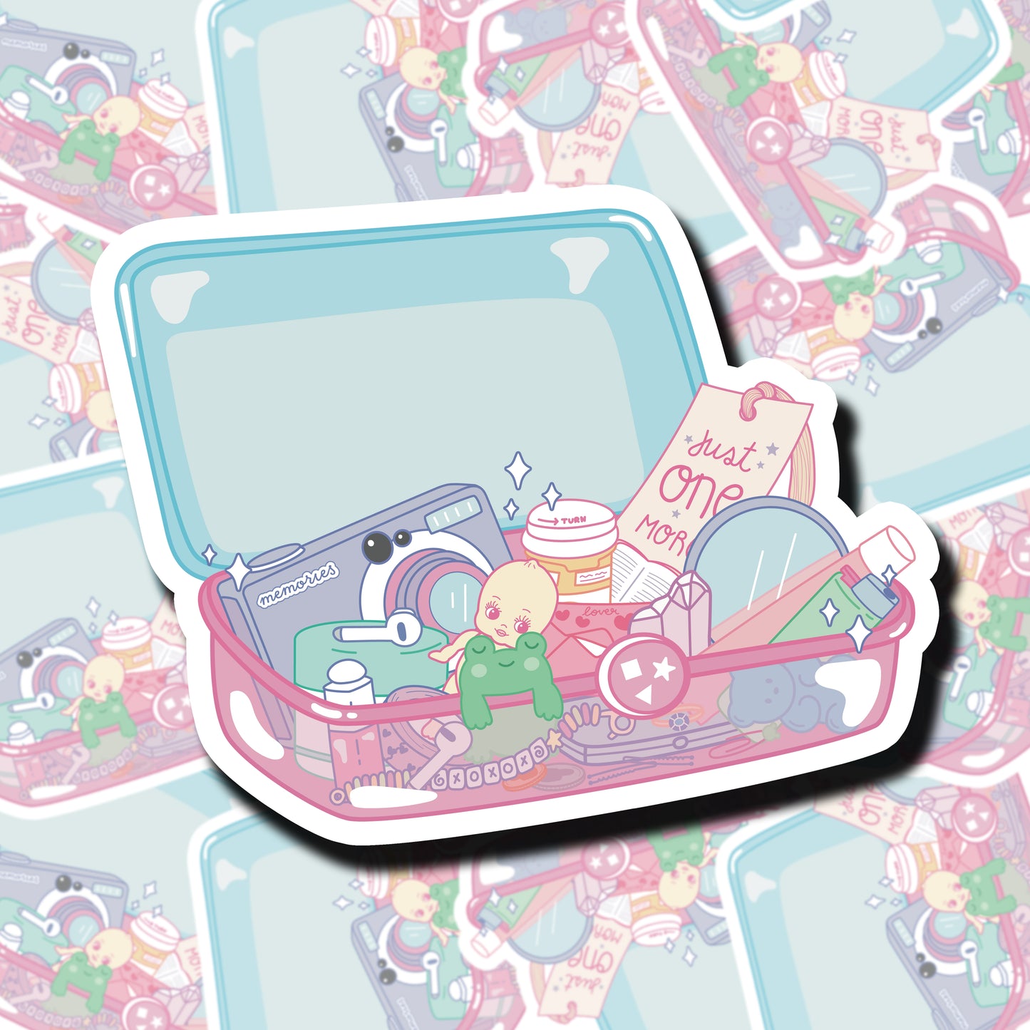 It Girl Box Sticker