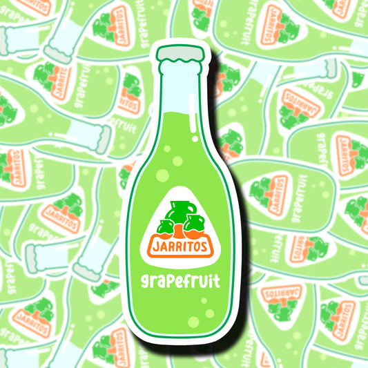 Mexican Soda Sticker (grapefruit)