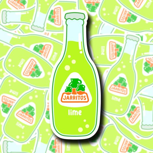 Mexican Soda Sticker (lime)