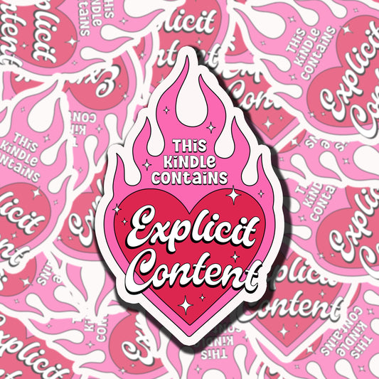 Explicit Content Sticker