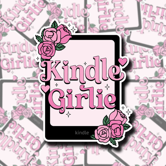 Kindle Girlie Stikcer