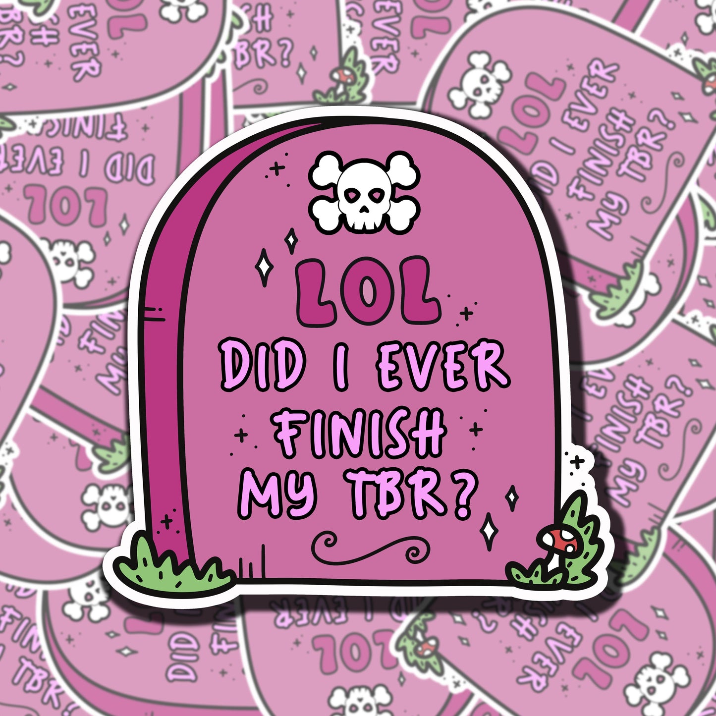 Lol TBR Sticker