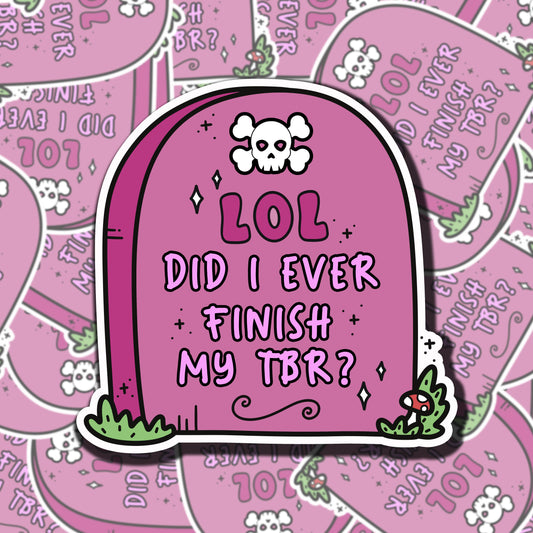 Lol TBR Sticker