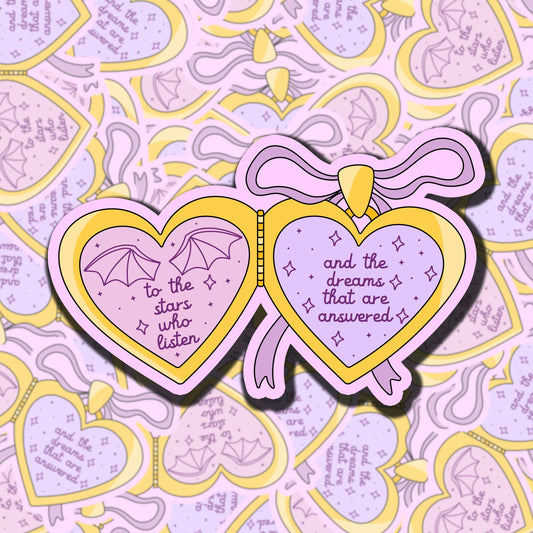 To The Stars Who Listen Locket