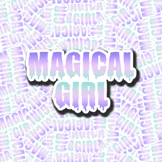 Magical Girl Sticker (holographic)