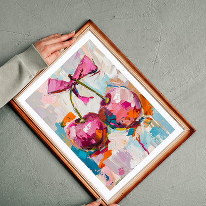 Matisse Cherries print