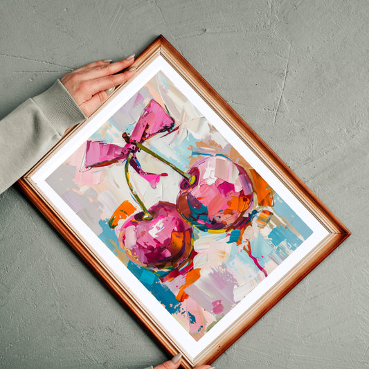 Matisse Cherries print