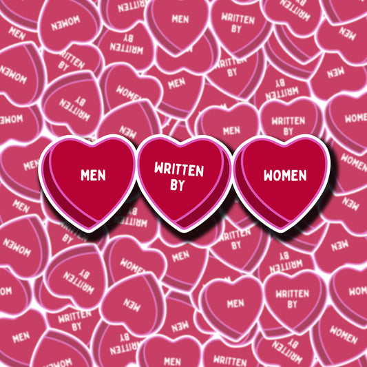 Men Written By Women Sticker