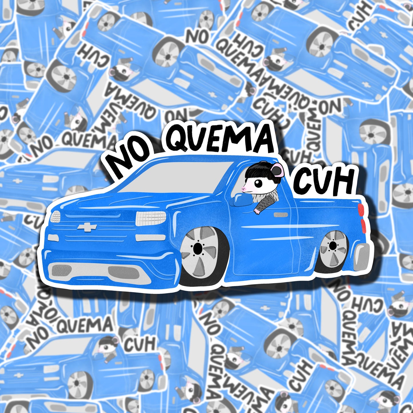 No  Quema Cuh Stikcer
