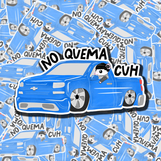 No  Quema Cuh Stikcer