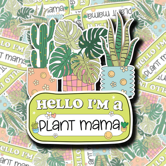 Plant Mom Sticker Bundle