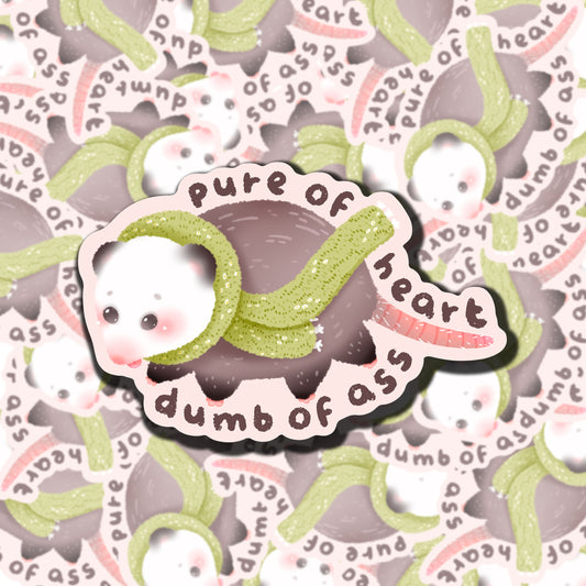 Pure Of Heart Sticker