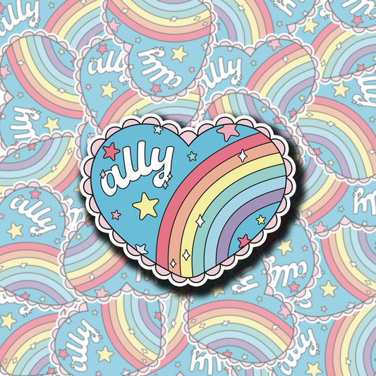 Ally Sticker (holographic)