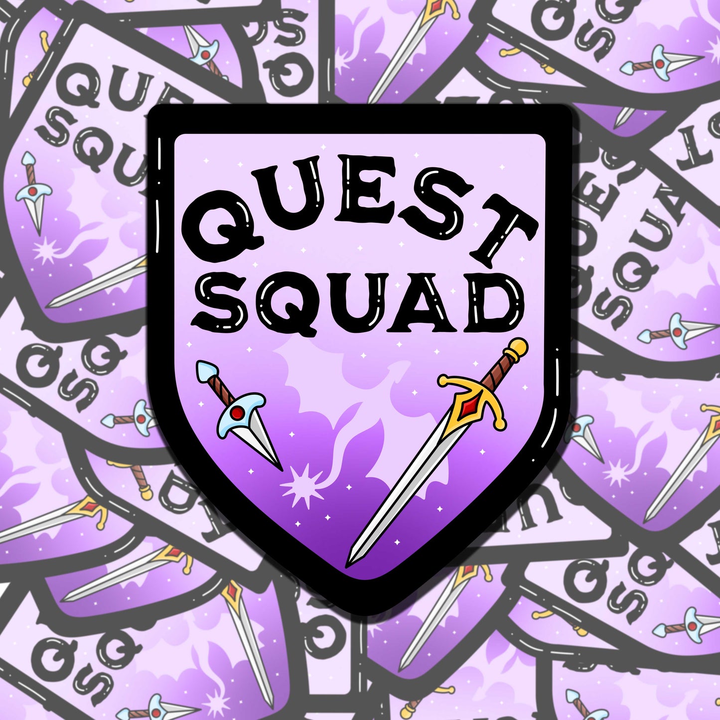 Quest Sqauad Sticker