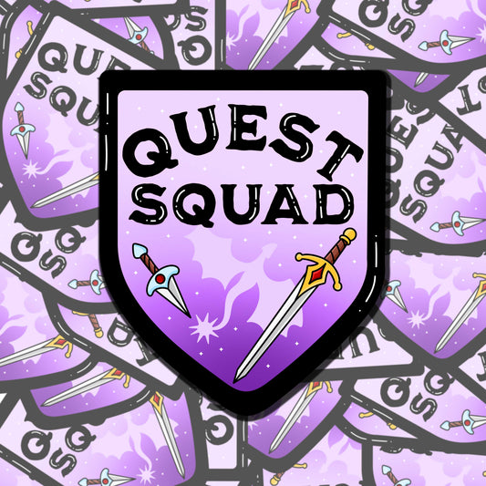 Quest Sqauad Sticker