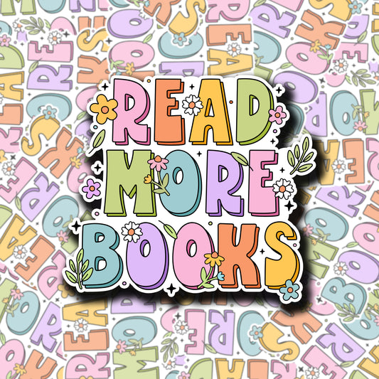 Read More Books Sticker