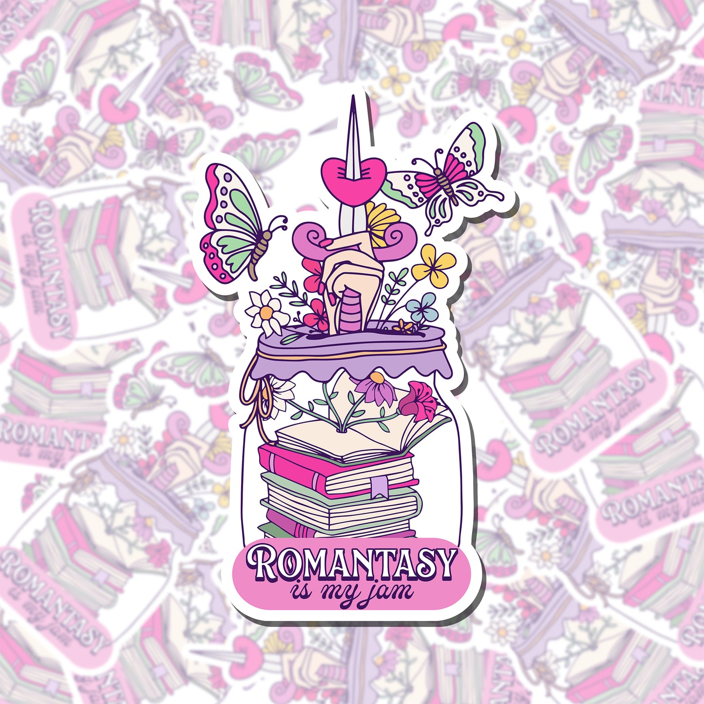 Romantasy Jam Sticker