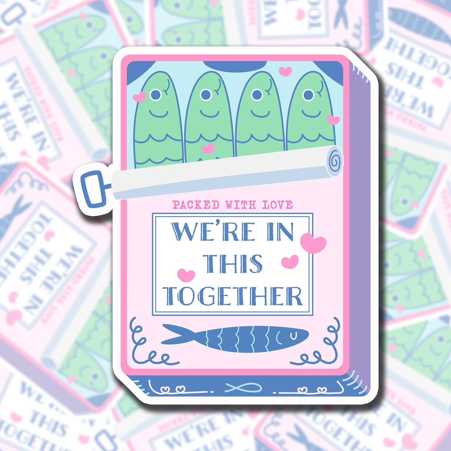 We're All In This Together Sticker