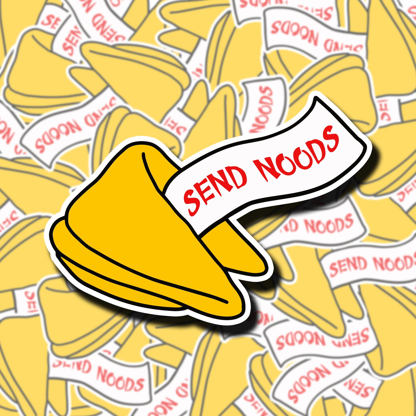 Send Noods Sticker