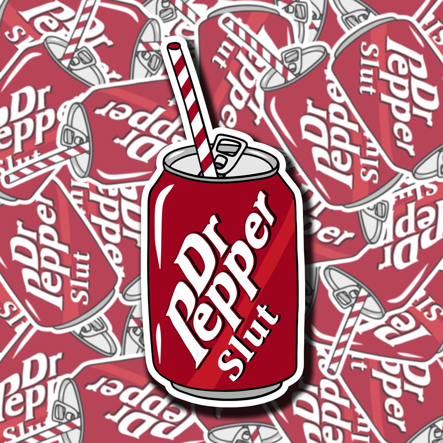 Dr Pepper Slut Sticker