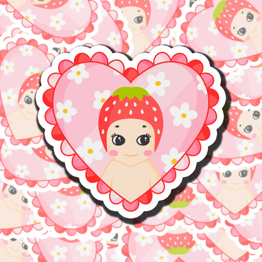 Sonny Strawberry Sticker