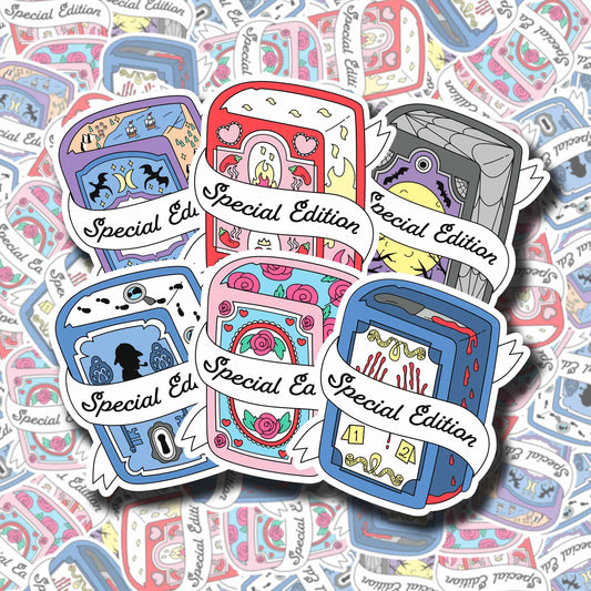 Special Edition Books Sticker Bundle