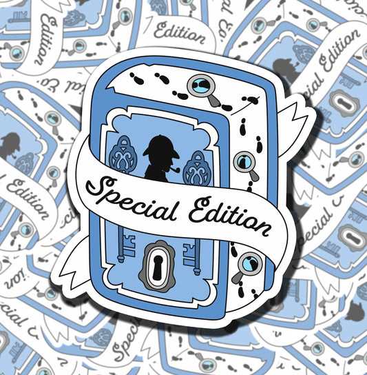 Special Edition Mystery Book Sticker