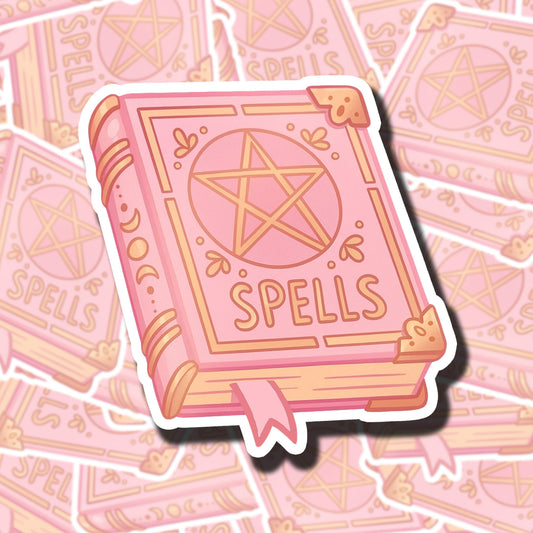 Book Of Spells Sticker