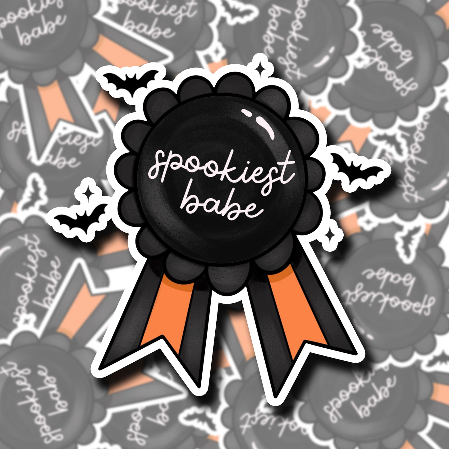 Spookiest Babe Sticker