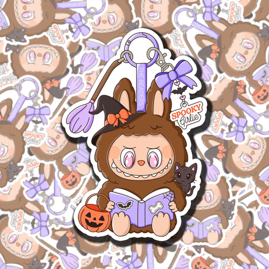 Spooky Bookish Labubu
