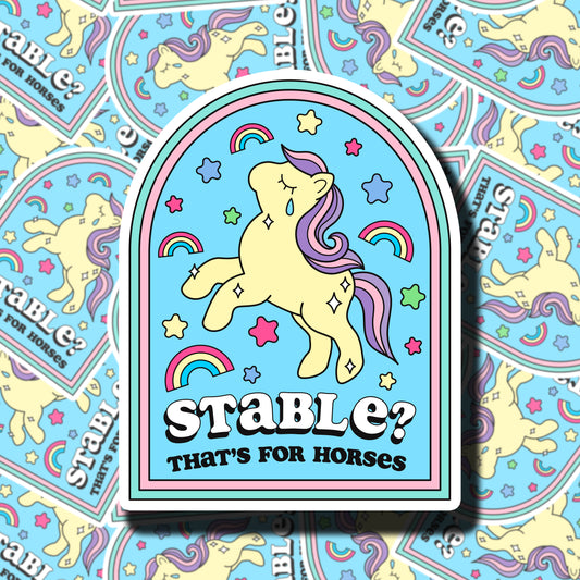Stable Sticker (holographic)