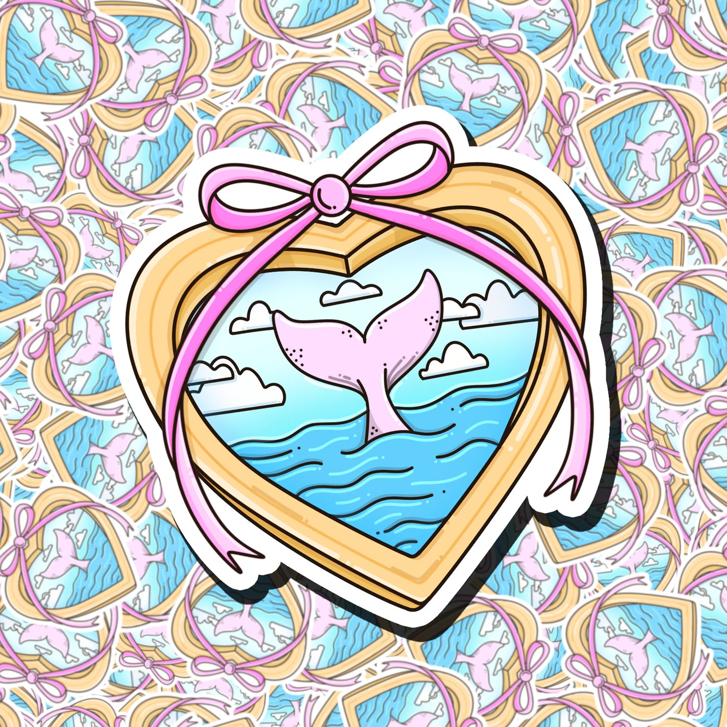 Tail Locket Sticker