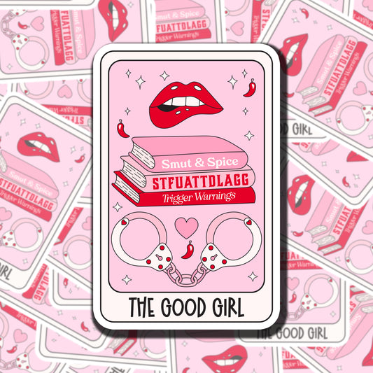 The Good Girl Tarot Card Sticker