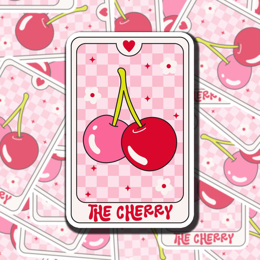 The Cherry Tarot Card Sticker
