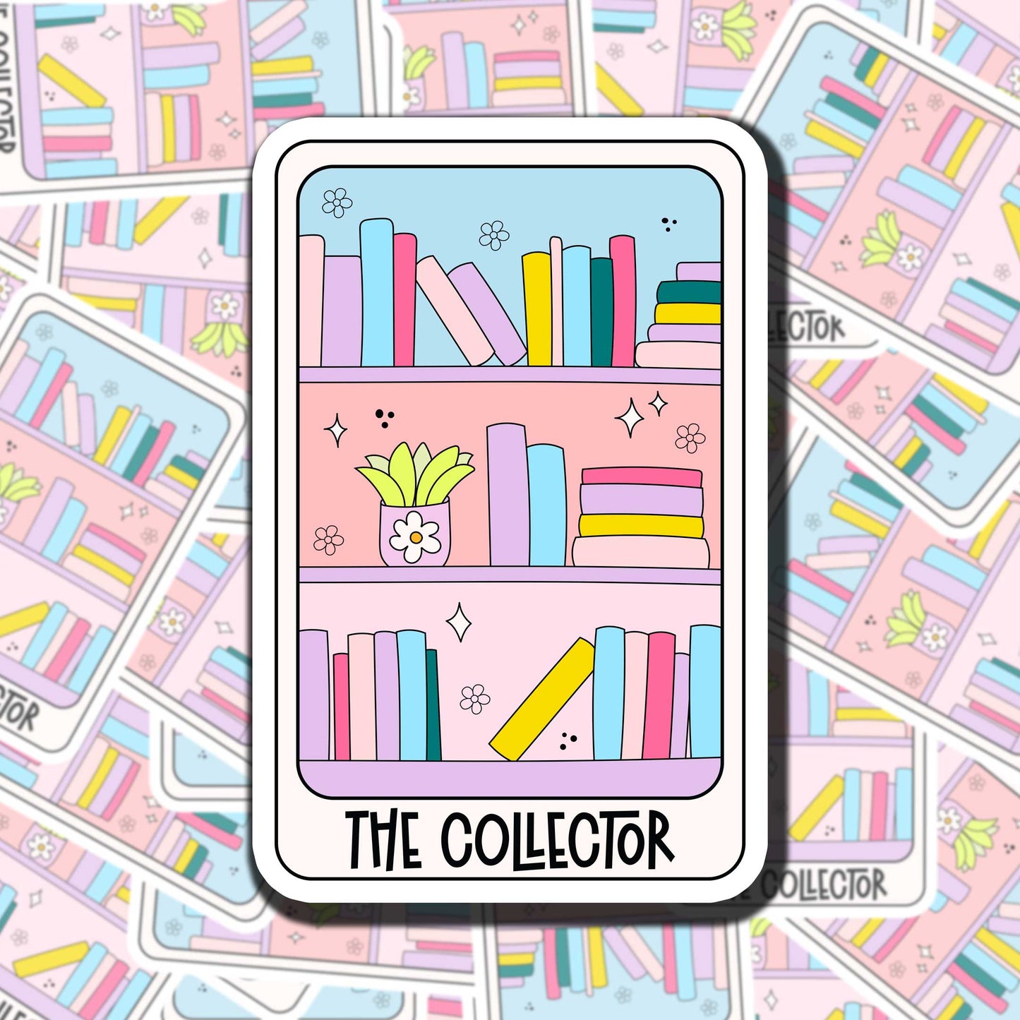 The Collector Tarot Card Sticker