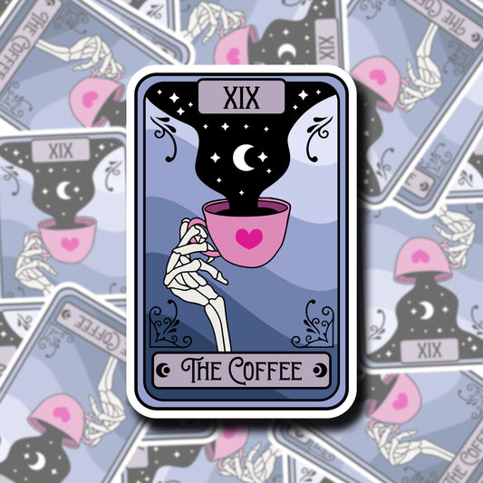 The Coffee Tarot Card