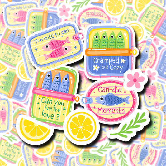 Saridines Sticker Pack