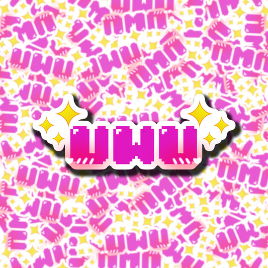 UwU Blush Sticker